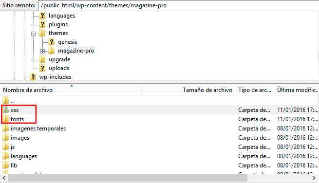 Carptetas-css-y-fonts