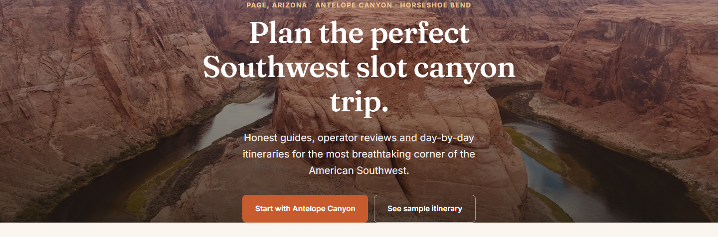 Captura de Slot Canyon Guide